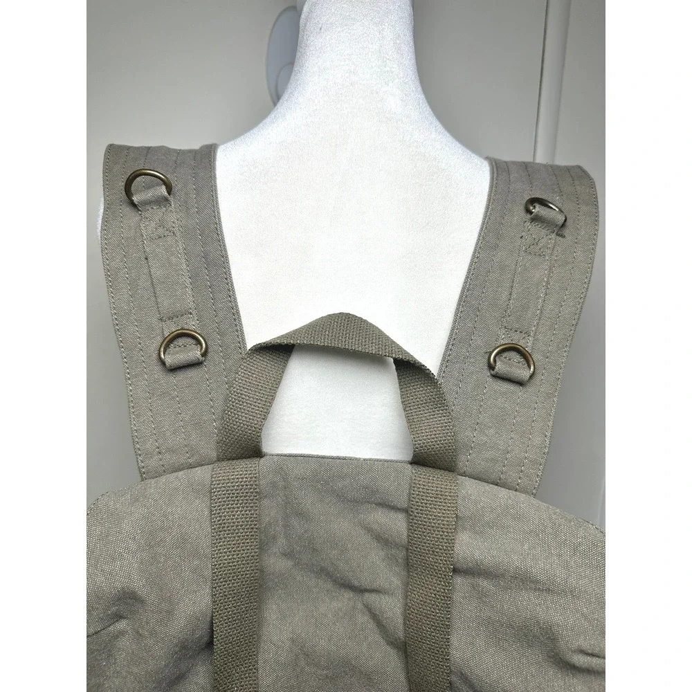 Rothco Backpack Unisex Large Grey Medic Bag Canvas Military Style Rucksack